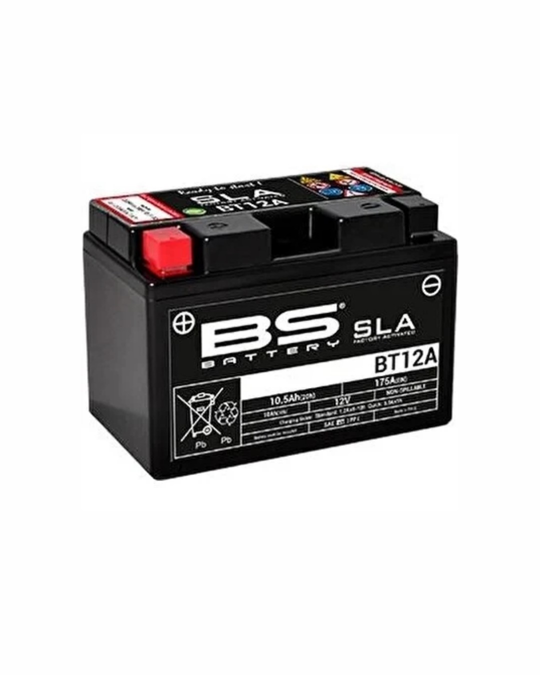 BS BATTERY MOTOSİKLET AKÜLERİ - YENİ ÜRETİM TARİHLİ - BT12A-SLA