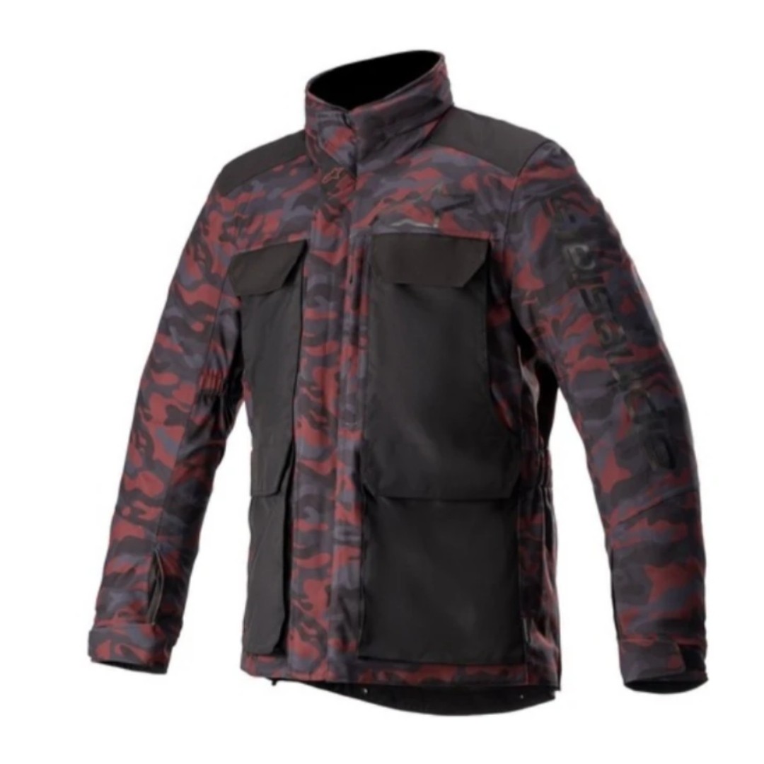 ALPINESTARS CITY PRO DRYSTAR 4 SEASONS CAMOUFLAGE PATTERN MOTORCYCLE JACKET