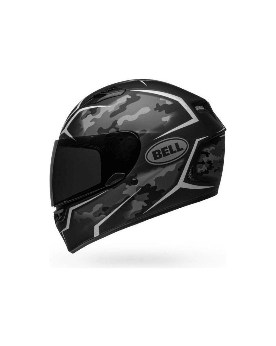 Bell Qualifer Stealth Camo Mat Siyah/Beyaz Fullface Motosiklet Kaskı