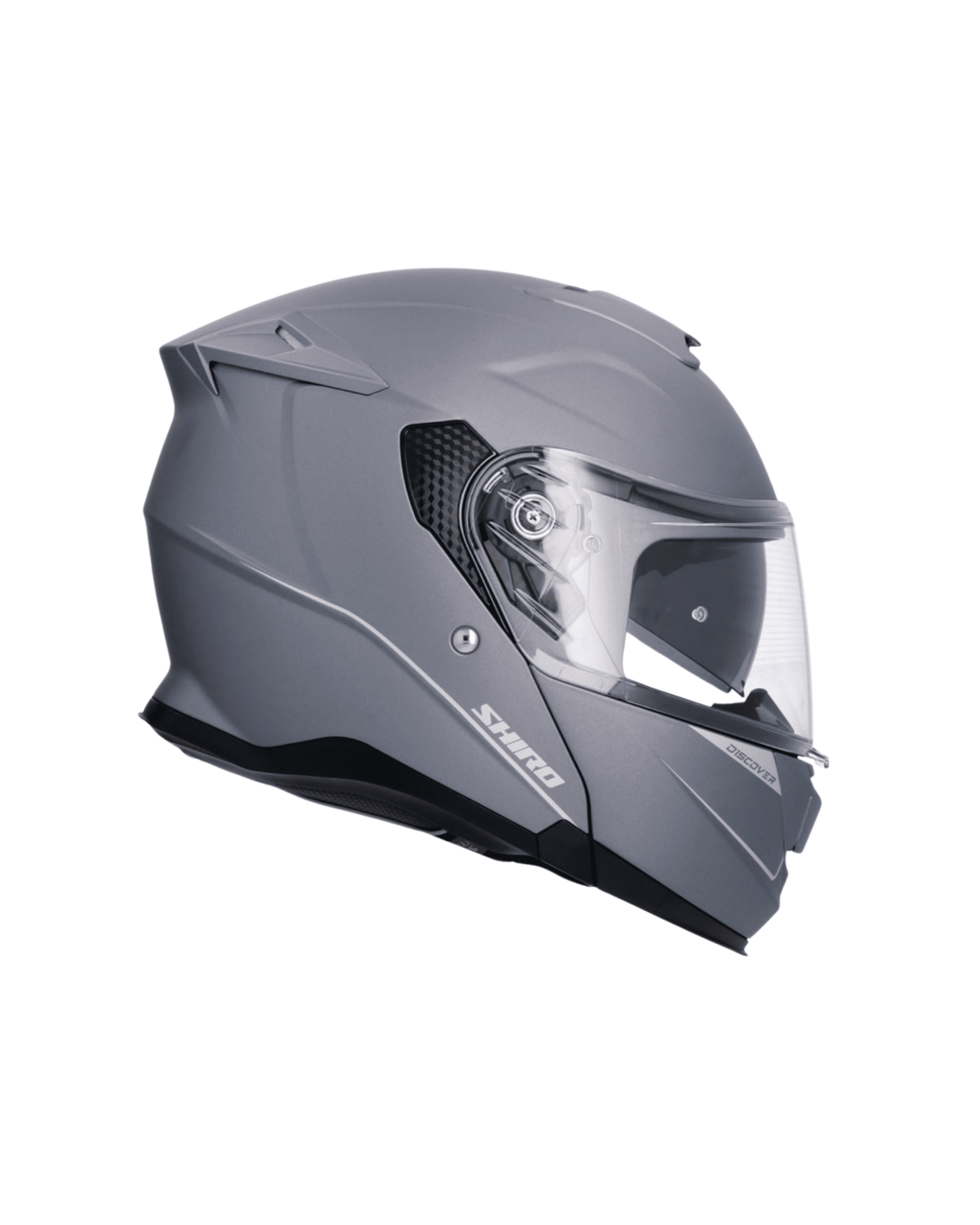SHIRO DISCOVER SV NARDO GRİ ÇENE AÇILIR MOTOSİKLET KASKI