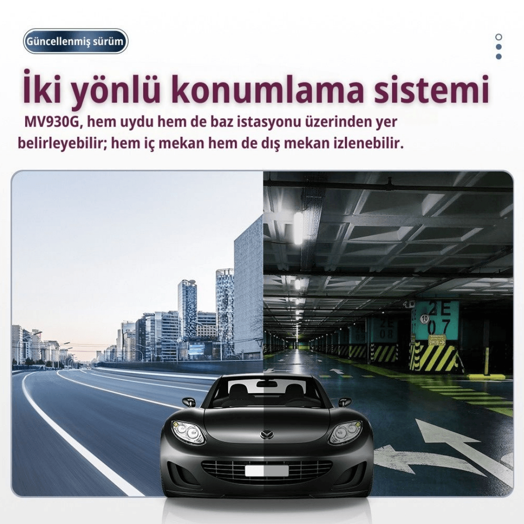 MICODUS MV930/G DAHİLİ MOTOR BLOKAJLI GPS UYDU TAKİP CİHAZI 12 AYLIK