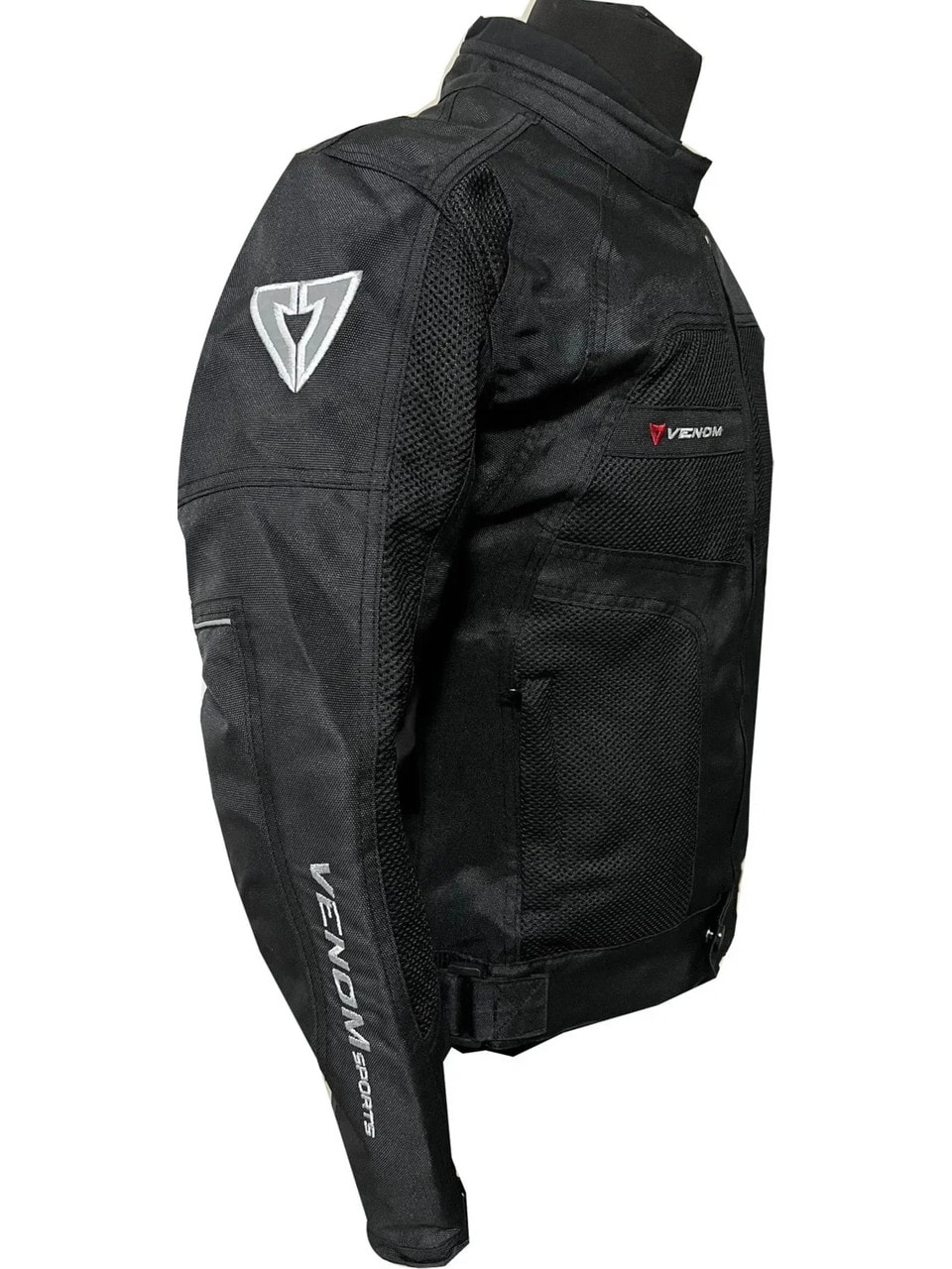 Venom Dynamic V2 Siyah 4 Mevsim Motosiklet Montu