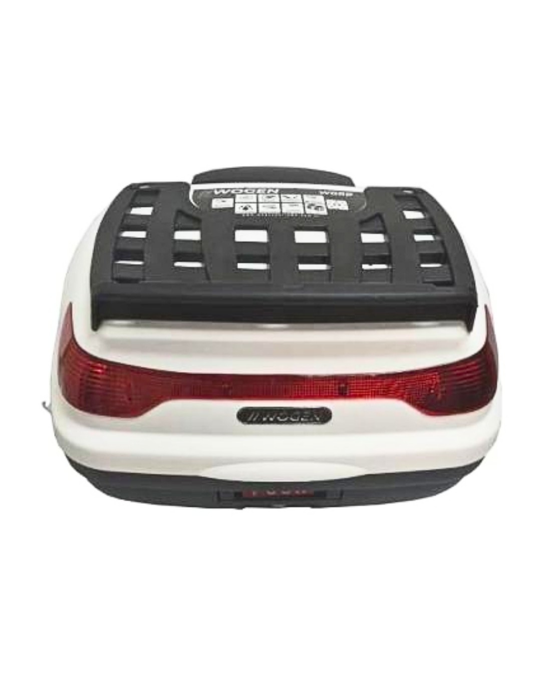 Wogen Wg52 Beyaz 52 Litre Motosiklet Topcase Arka Çanta