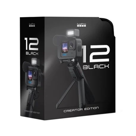 GOPRO HERO 12 BLACK CREATOR EDITION - TÜRKİYE GARANTİLİ (İZMİR YETKİLİ BAYİ)