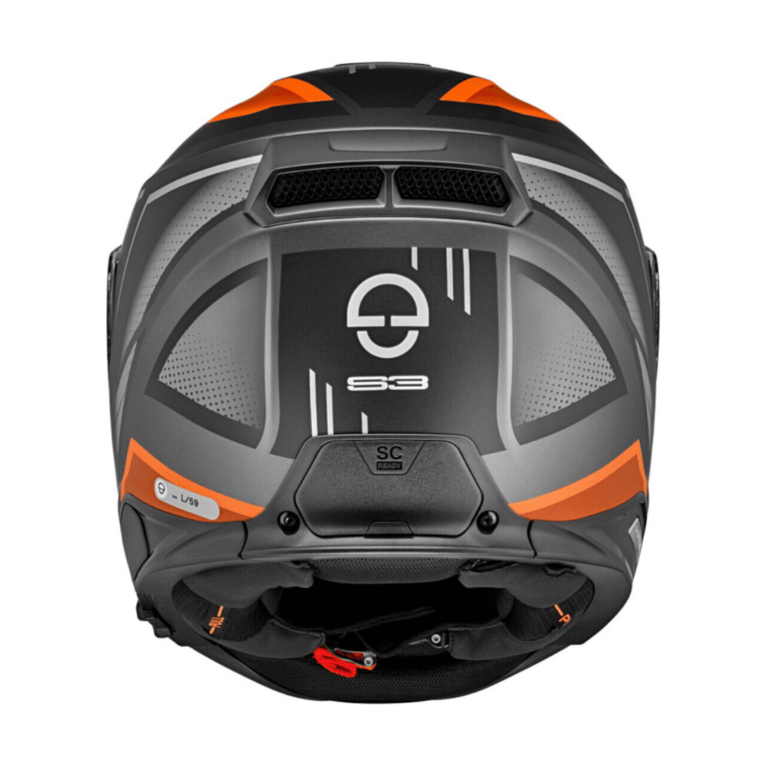 SCHUBERTH S3 STORM ORANGE FULLFACE MOTOSİKLET KASKI + PINLOCK