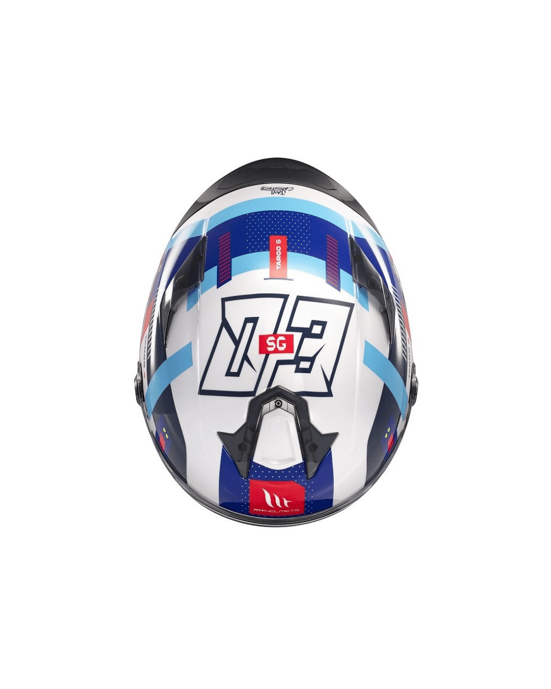 MT HELMETS TARGO S SERGIO GARCIA 2024 D7 GLOSS FULLFACE MOTOSİKLET KASKI