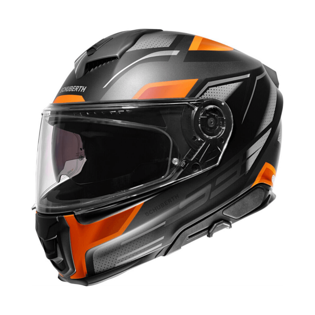 SCHUBERTH S3 STORM ORANGE FULLFACE MOTOSİKLET KASKI + PINLOCK