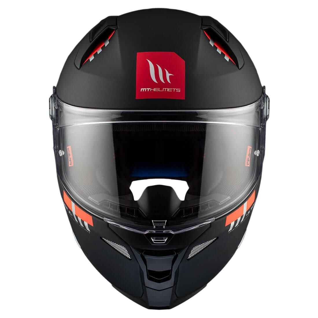 MT HELMETS REVENGE 2 SOLID A1 MAT SİYAH FULLFACE MOTOSİKLET KASKI