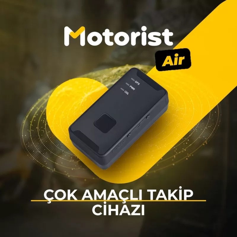 MOTORİST AIR KABLOSUZ TAŞINABİLİR TAKİP CİHAZI