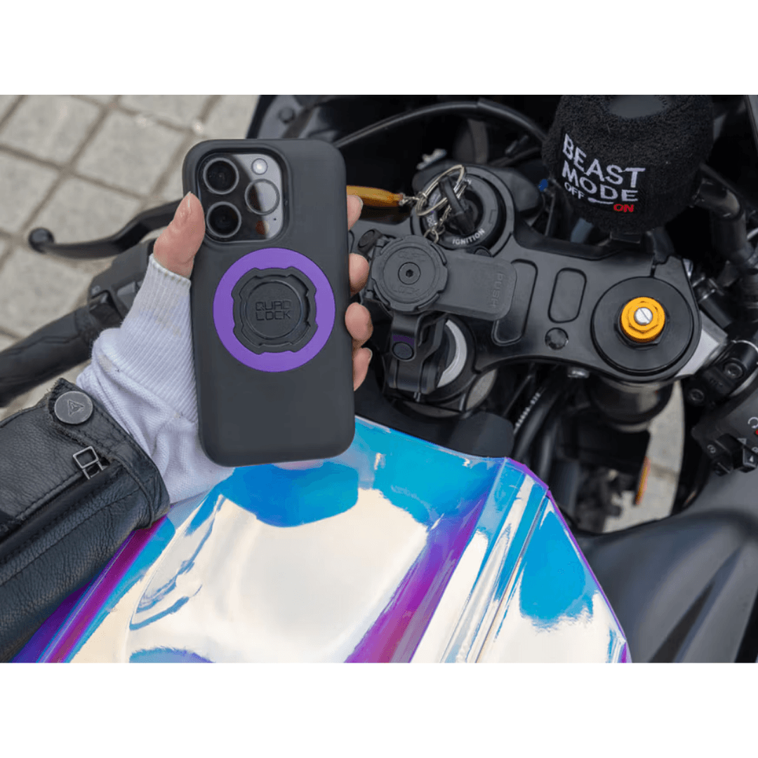 Quad Lock Fork Stem Mount Pro - Gidon Çatalı Bağlantılı Titreşim Önleyicili Telefon Tutucu