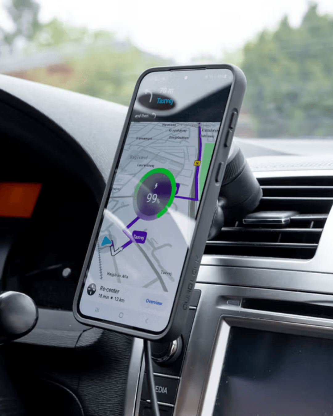 Quad Lock Araç İçi Havalandırma Bağlantılı Telefon Tutucu (Vent Mount)