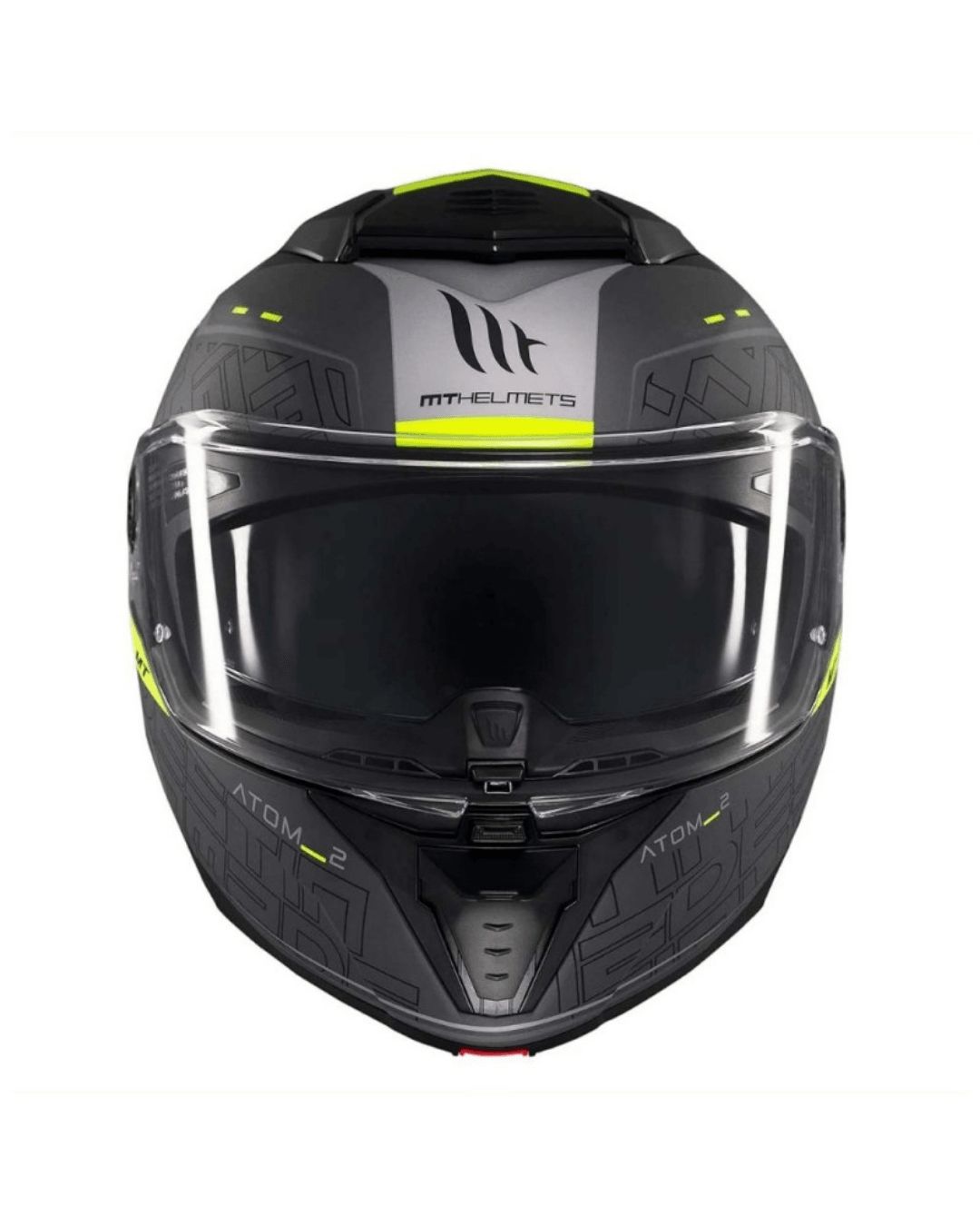 Mt Helmets Atom 2 Sv Destiniy C2 Mat Siyah Çene Açılır Motosiklet Kaskı