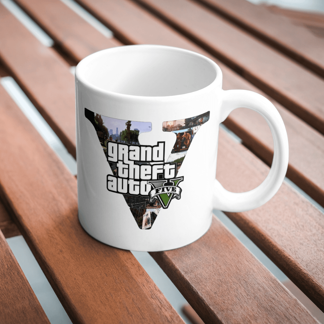 GRAND THEFT AUTO TASARIM KUPA BARDAK