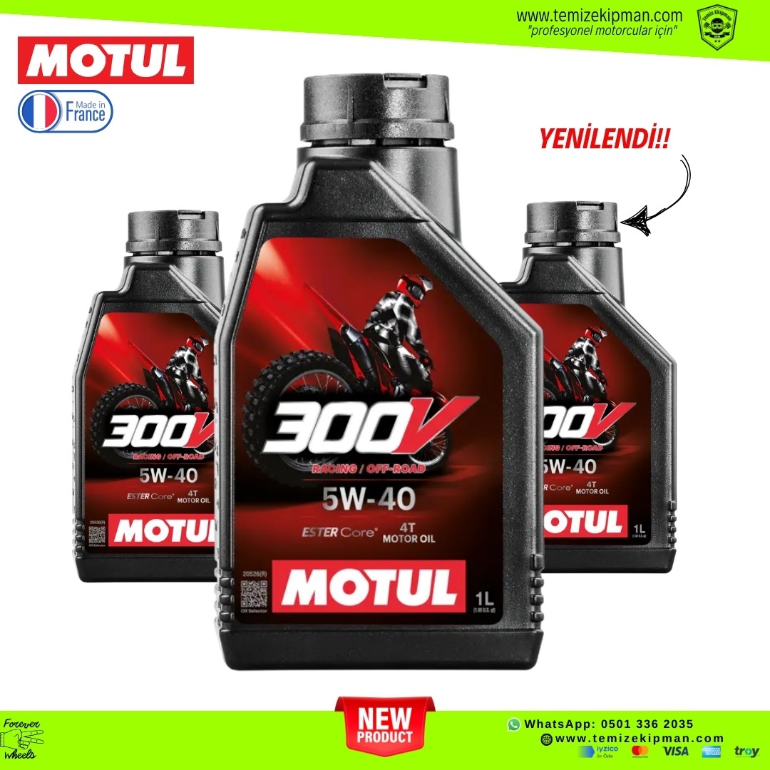 MOTUL 300V 5W40 4T 1 LİTRE FACTORY LINE MOTOR YAĞI