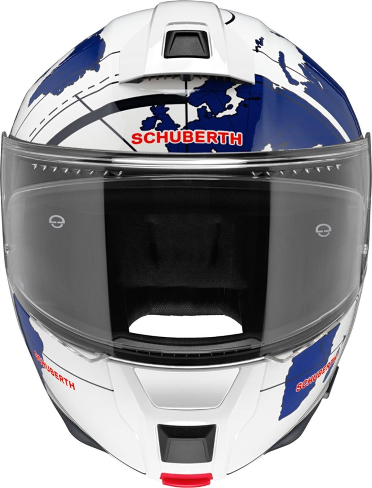 SCHUBERTH C5 GLOBE BLUE ÇENE AÇILIR MOTOSİKLET KASKI + PINLOCK