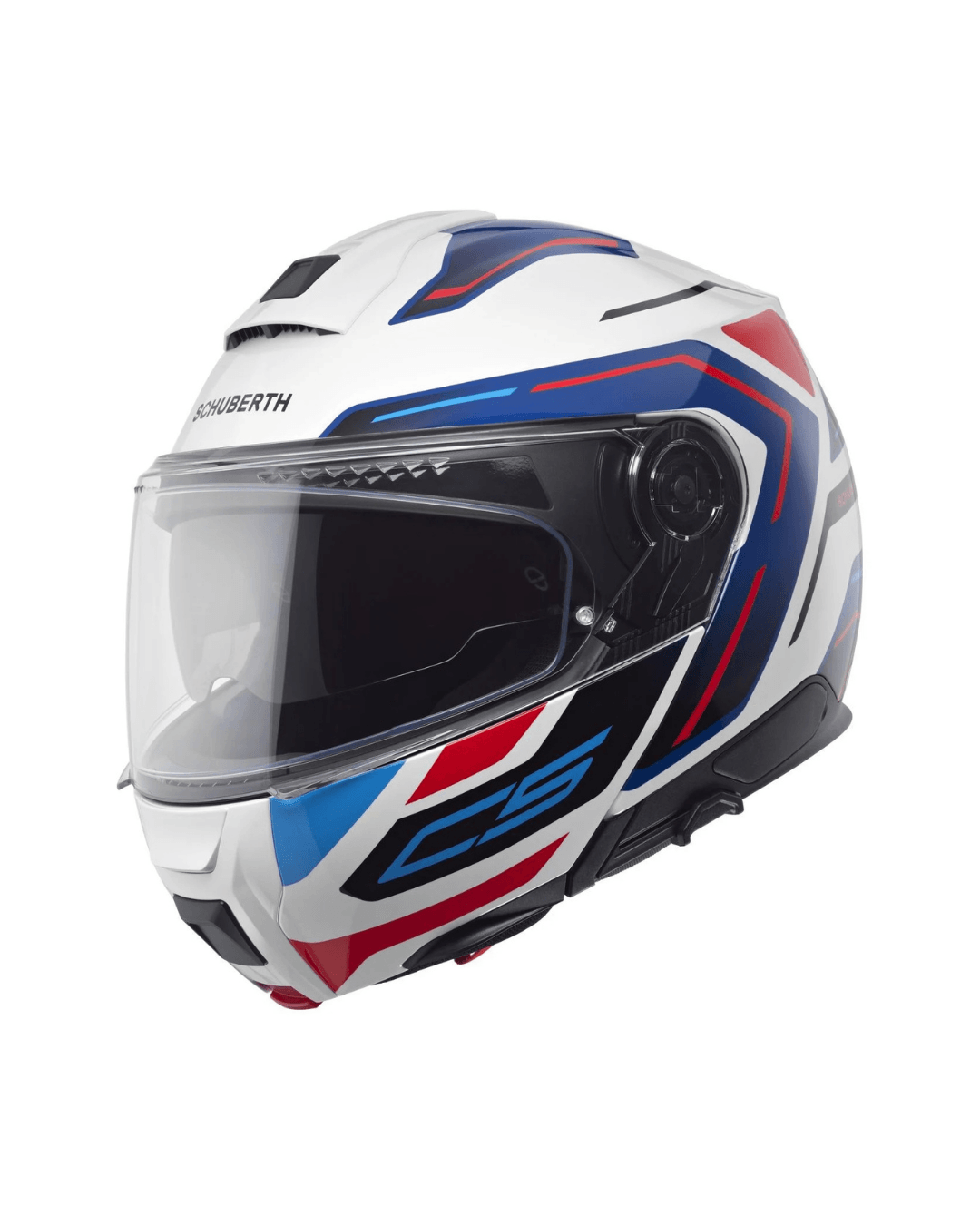 SCHUBERTH C5 OMEGA WHITE ÇENE AÇILIR MOTOSİKLET KASKI + PINLOCK