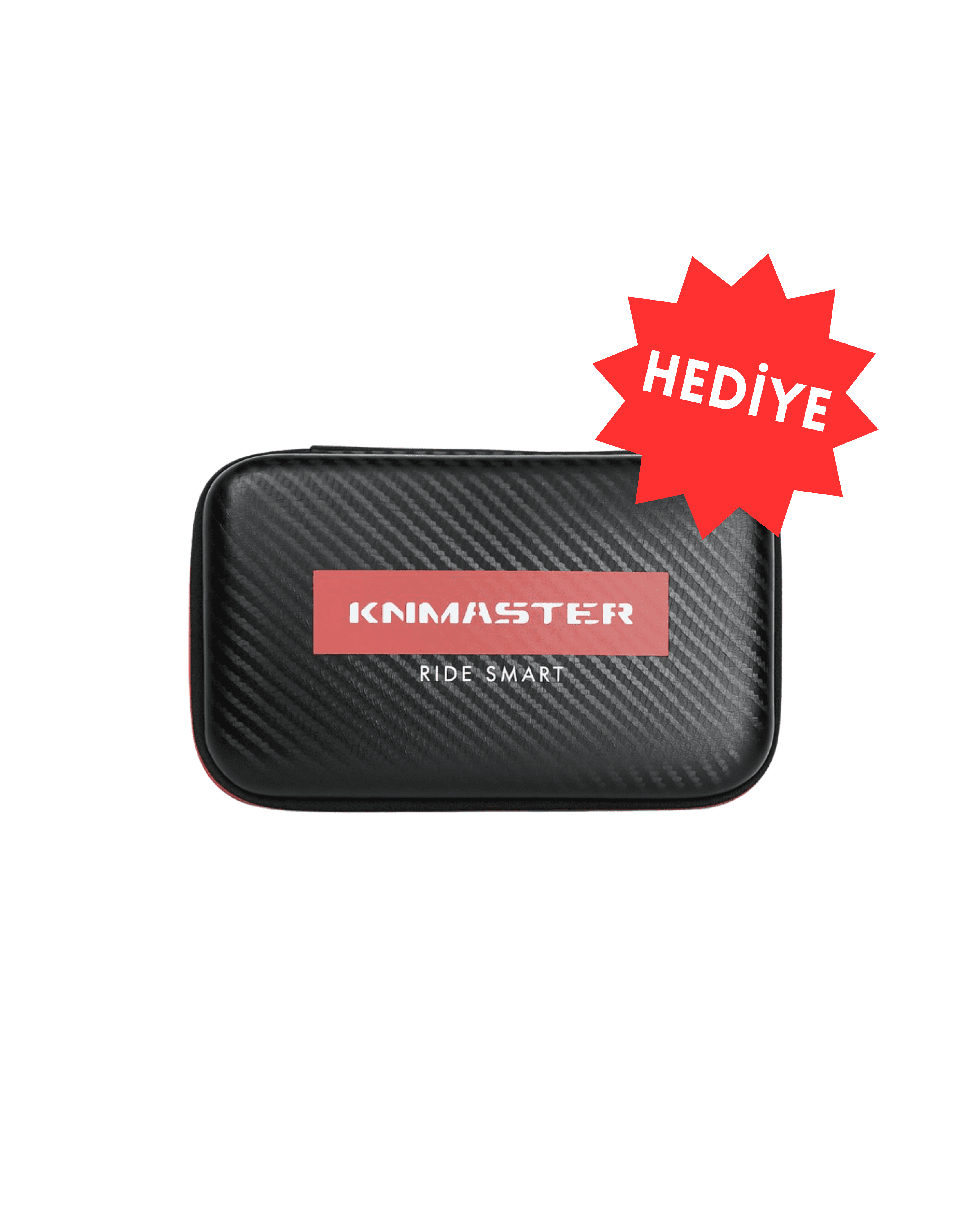 Knmaster KN6100 Pro 3. Nesil Karbon Çantalı Bluetooth Intercom