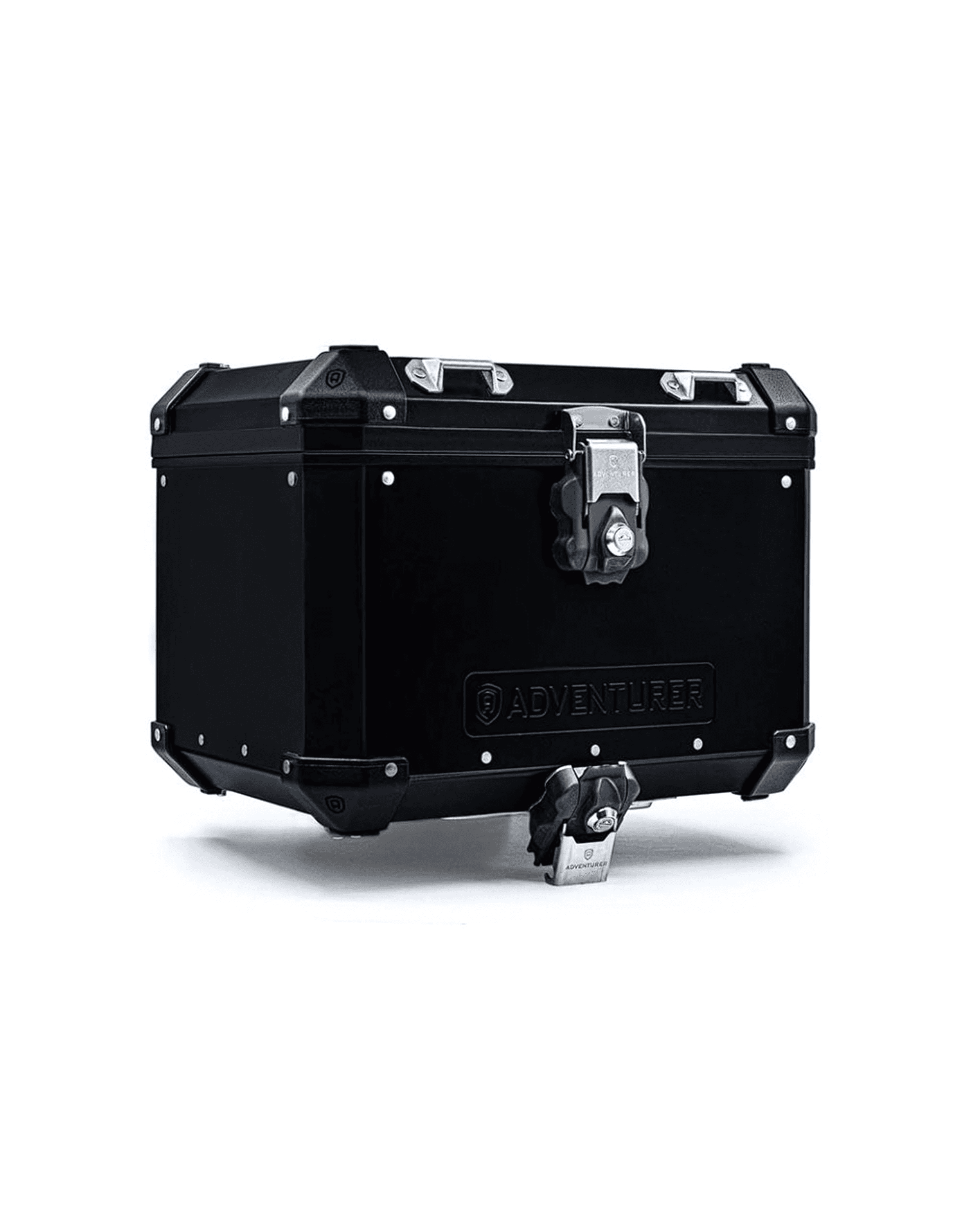 ADVENTURER SİYAH 48 LT ALÜMİNYUM MOTOSİKLET TOPCASE ARKA ÇANTA