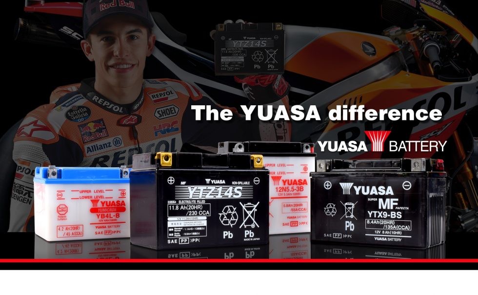 YUASA MOTOSİKLET AKÜLERİ - YENİ MODELLER