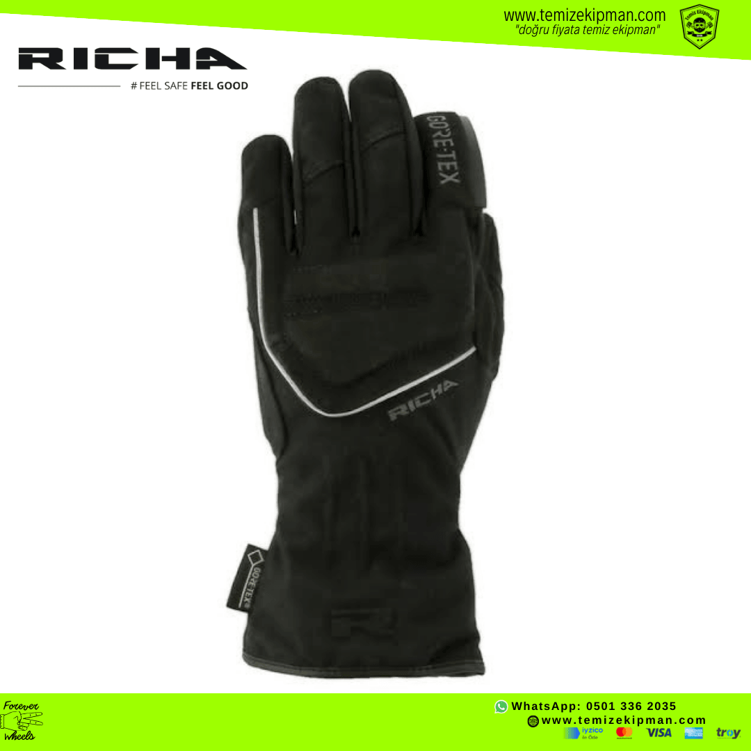 RICHA INVADER GORE-TEX KIŞLIK MOTOSİKLET ELDİVENİ