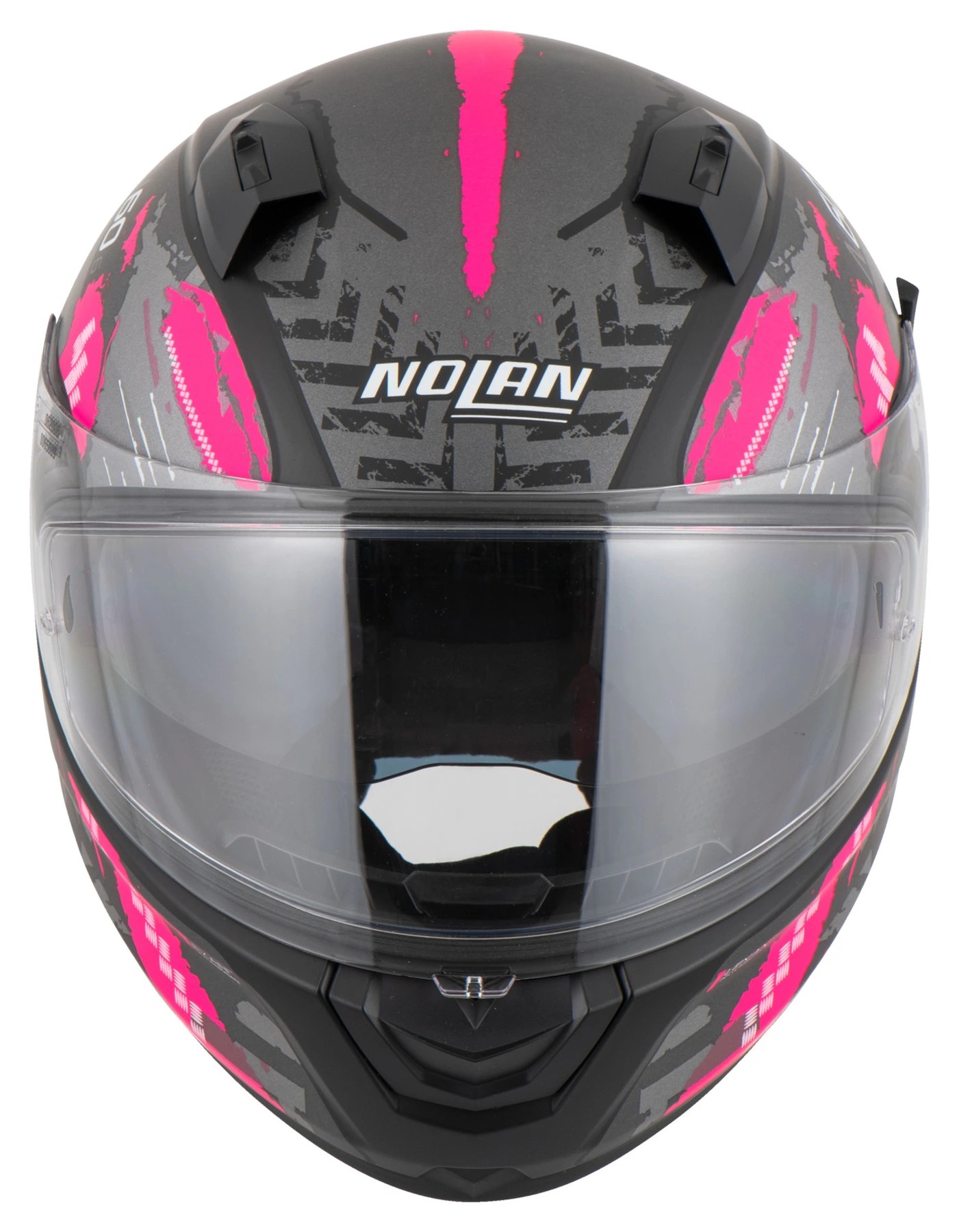 NOLAN N60.6 WHEELSPIN MAT PEMBE GRİ 060 FULLFACE MOTOSİKLET KASKI + PINLOCK