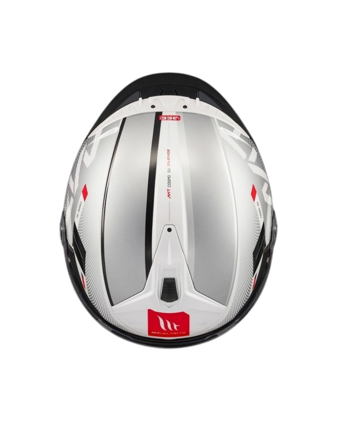 Mt Helmets Cosmo Sv Silence A2 Parlak Gümüş Yarım Motosiklet Kaskı