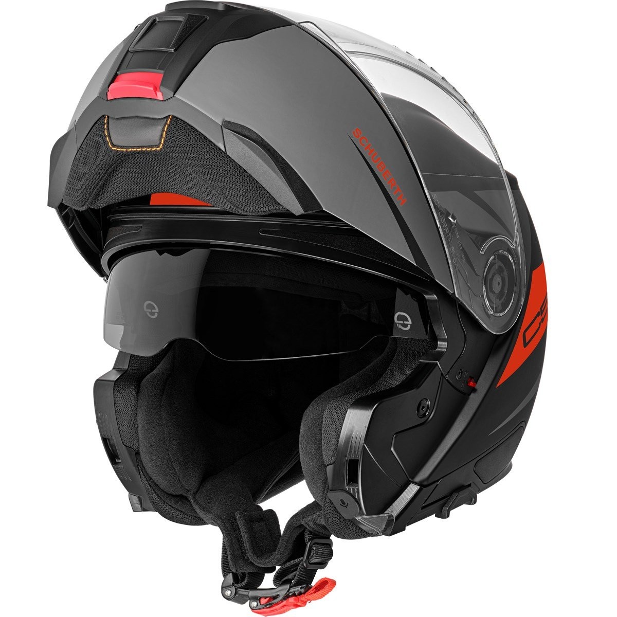 SCHUBERTH C5 ECLIPSE ANTHRACITE ÇENE AÇILIR MOTOSİKLET KASKI + PINLOCK