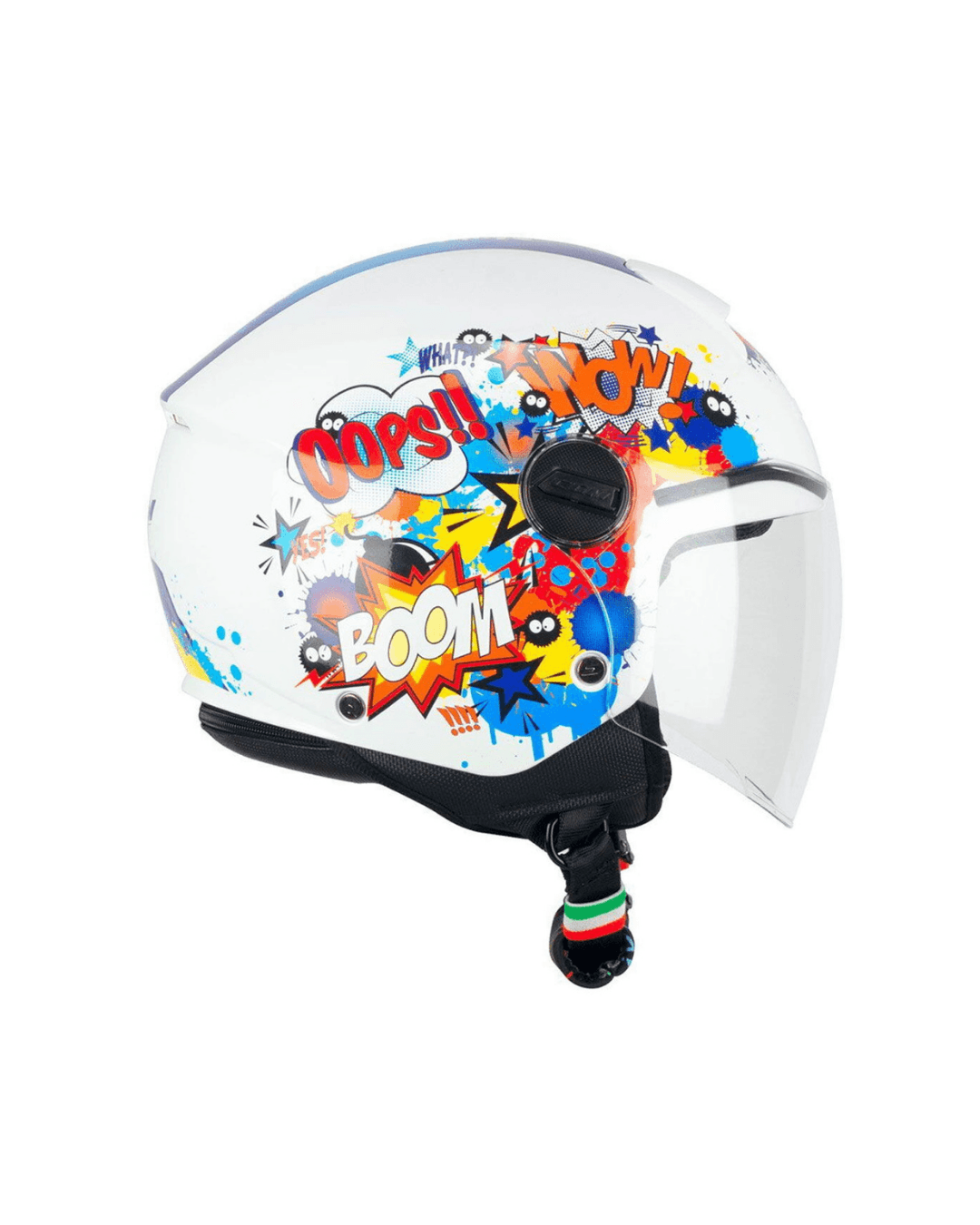Cgm 261G Mini Comics Yarım Çocuk Motosiklet Kaskı