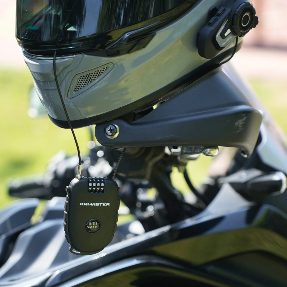 Hl300 Key Knmaster HL300 Şifreli Motosiklet Kask Kilidi
