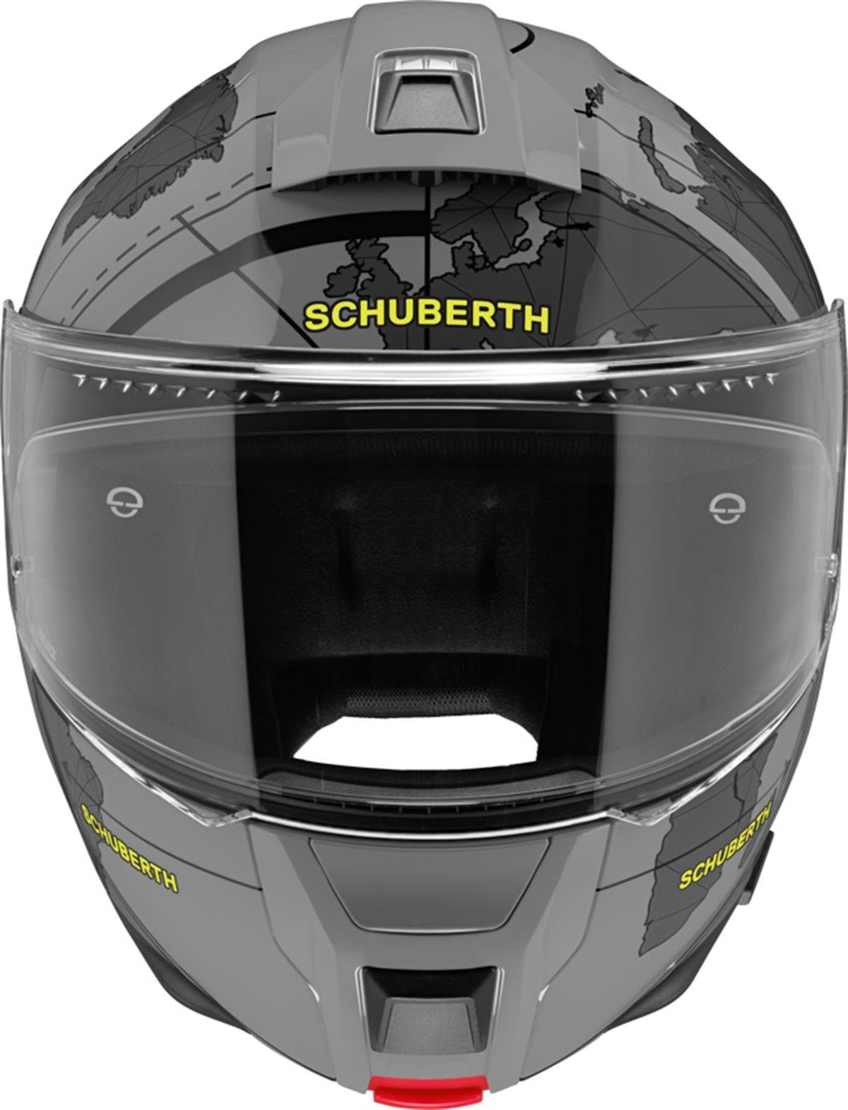 SCHUBERTH C5 GLOBE GREY ÇENE AÇILIR MOTOSİKLET KASKI + PINLOCK