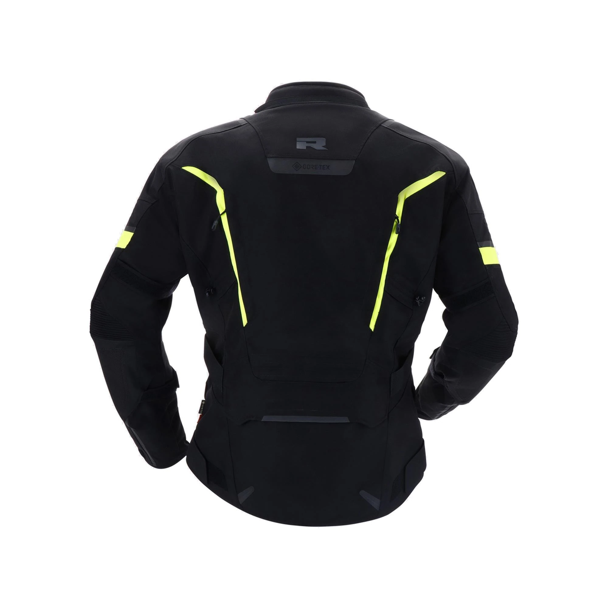 Richa Cyclone Gore-Tex WP Siyah/Sarı 4 Mevsim Motosiklet Montu