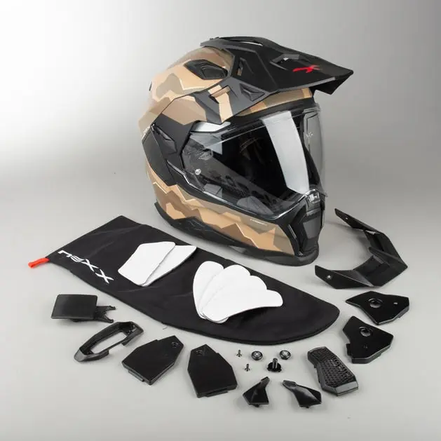 NEXX X.WED 2 HILL END SİYAH - GRİ KASK
