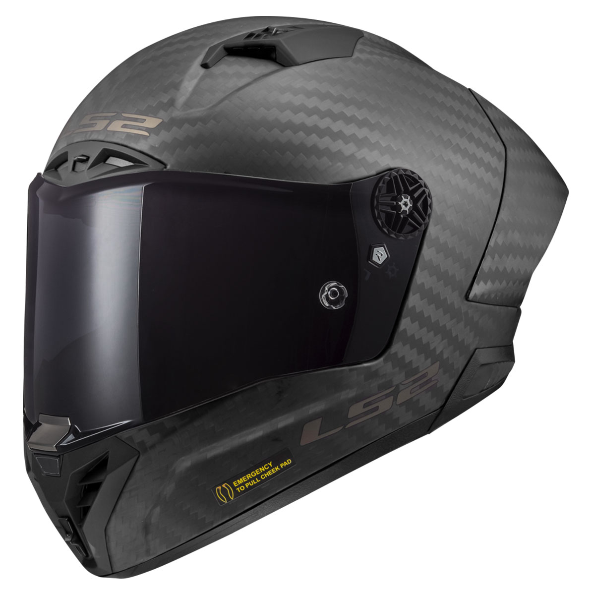 Ls2 Thunder Karbon Gp Aero Mat Siyah Fullface Motosiklet Kaskı