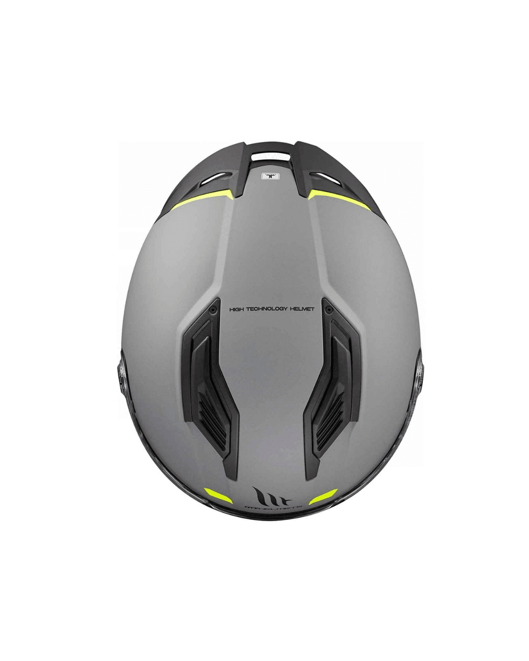 Mt Helmets Stinger 2 Solid A12 Parlak Gri Fullface Motosiklet Kaskı