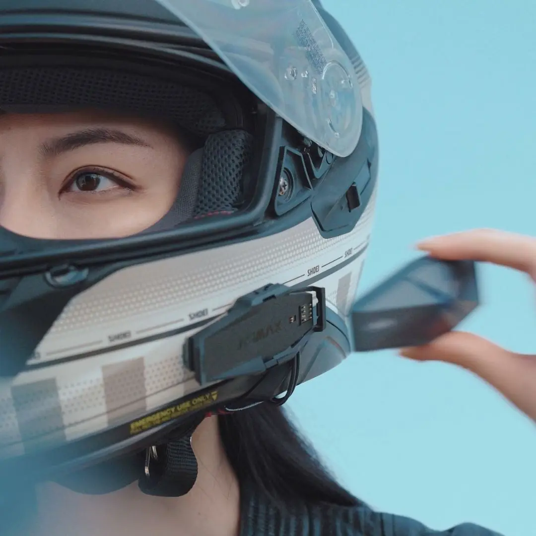 Asmax F1 Pro Mesh ve Sesli Komutlu Bluetooth Intercom