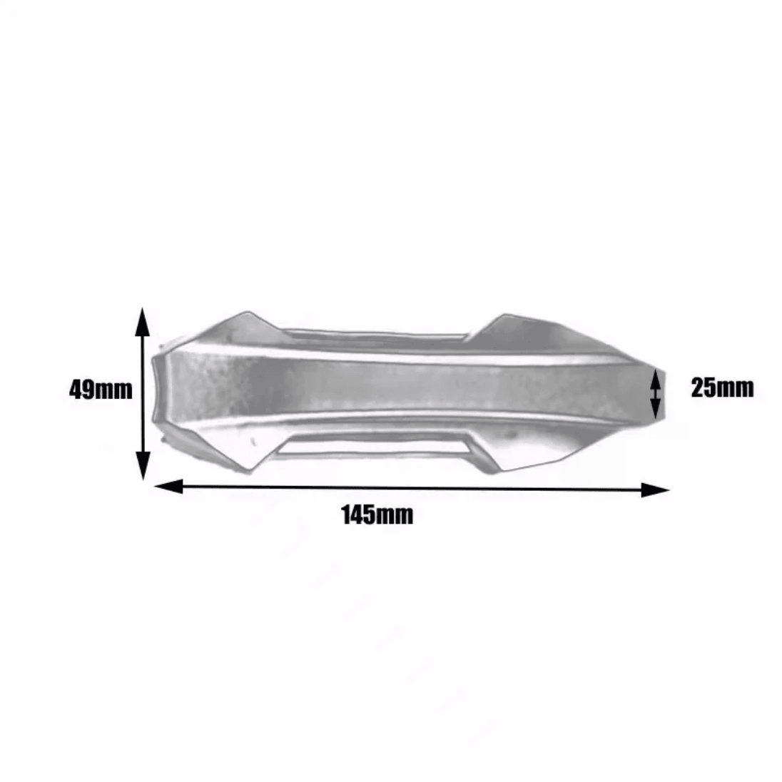 KNMASTER BMW KORUMA DEMİR TAKOZU UZUN 2'Lİ PAKET