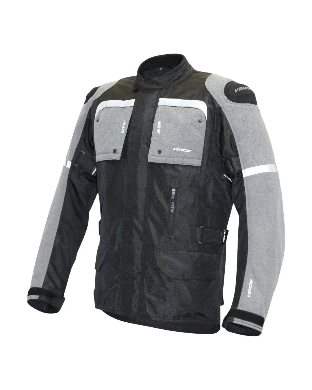 Venom Discovery Siyah/Gri 4 Mevsim Motosiklet Montu