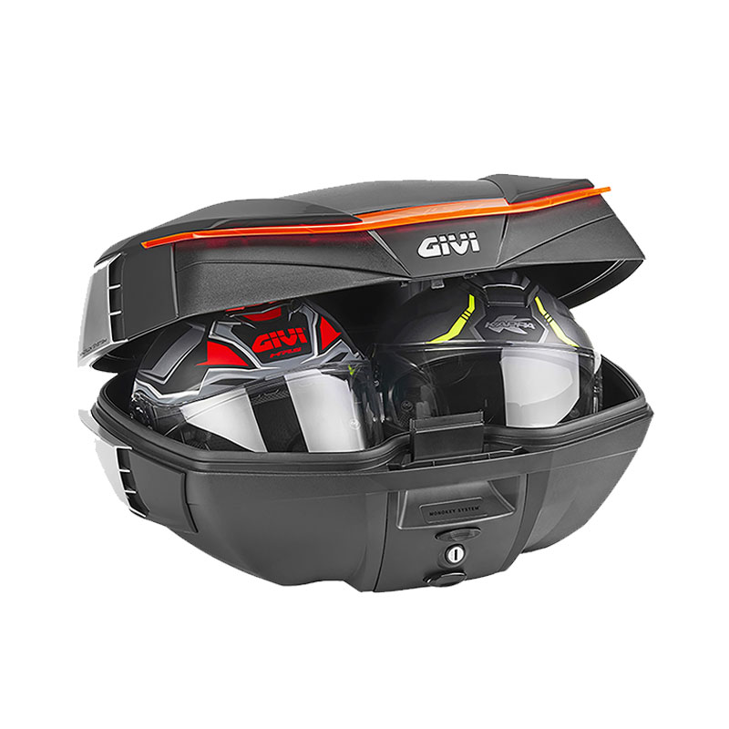Givi V49N Air Kırmızı Reflektörlü Motosiklet Topcase Arka Çanta 