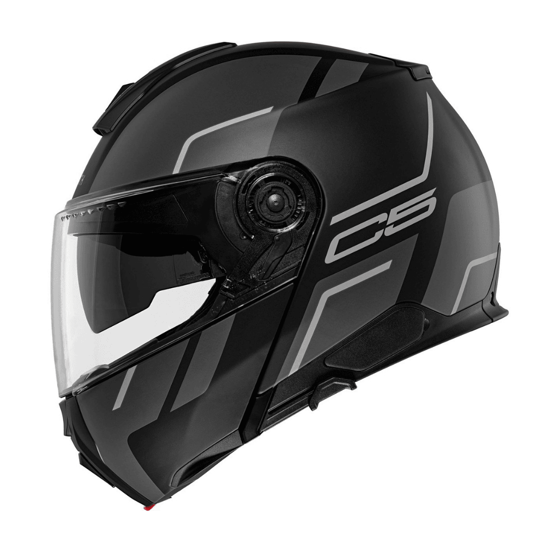 SCHUBERTH C5 MASTER GREY ÇENE AÇILIR MOTOSİKLET KASKI + PINLOCK