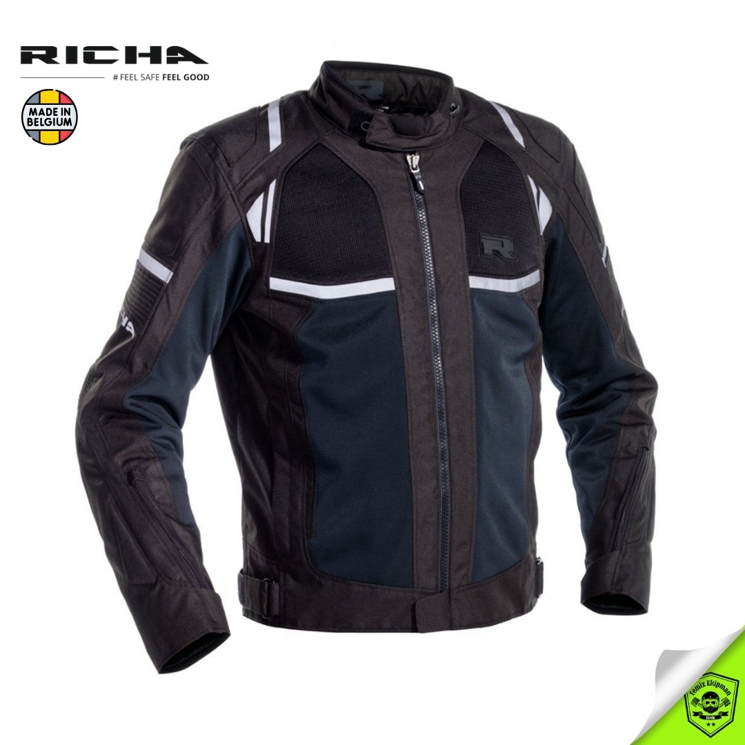 RICHA AIRSTORM WP SİYAH MOTOSİKLET MONTU