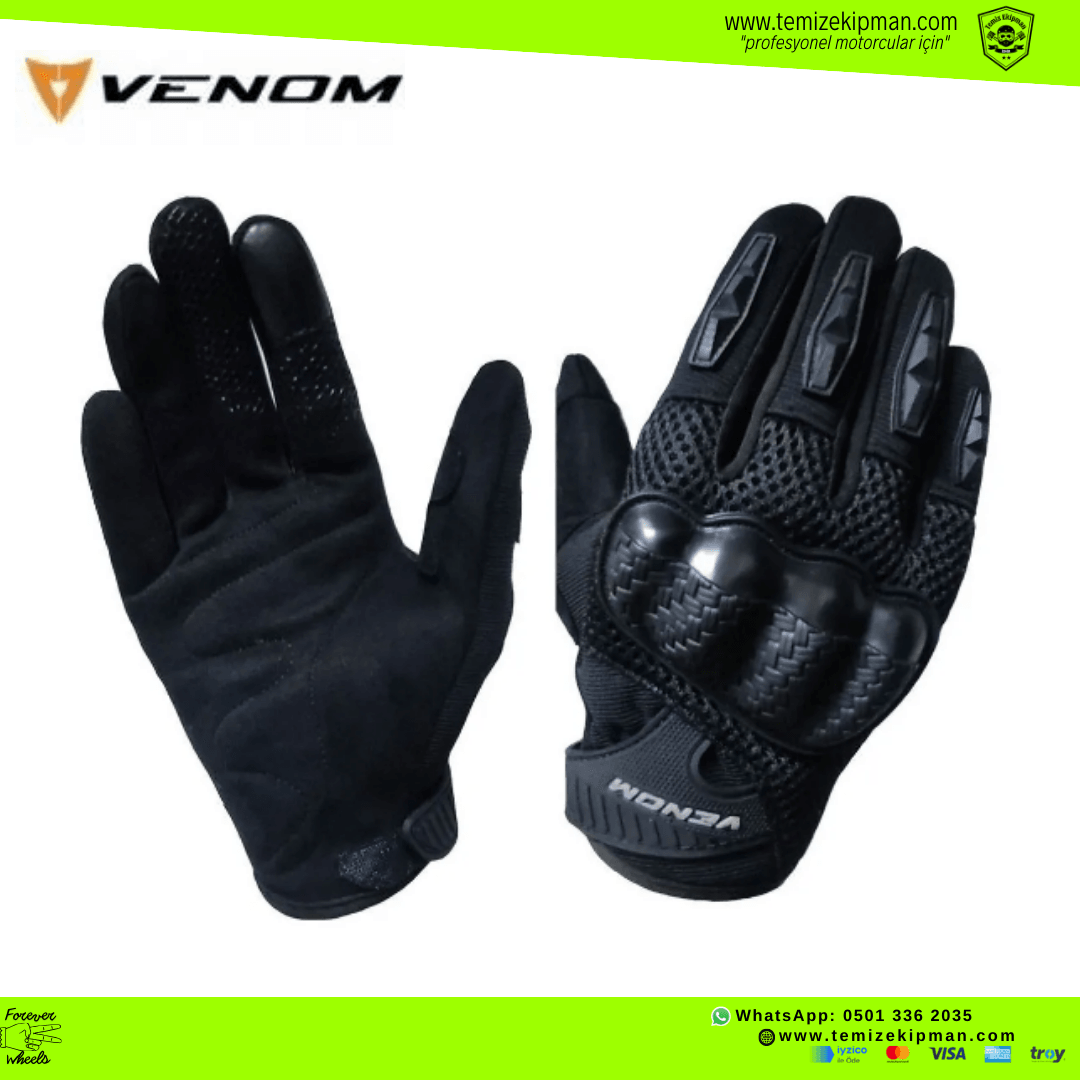 VENOM VN920 YAZLIK MOTOSİKLET ELDİVENİ