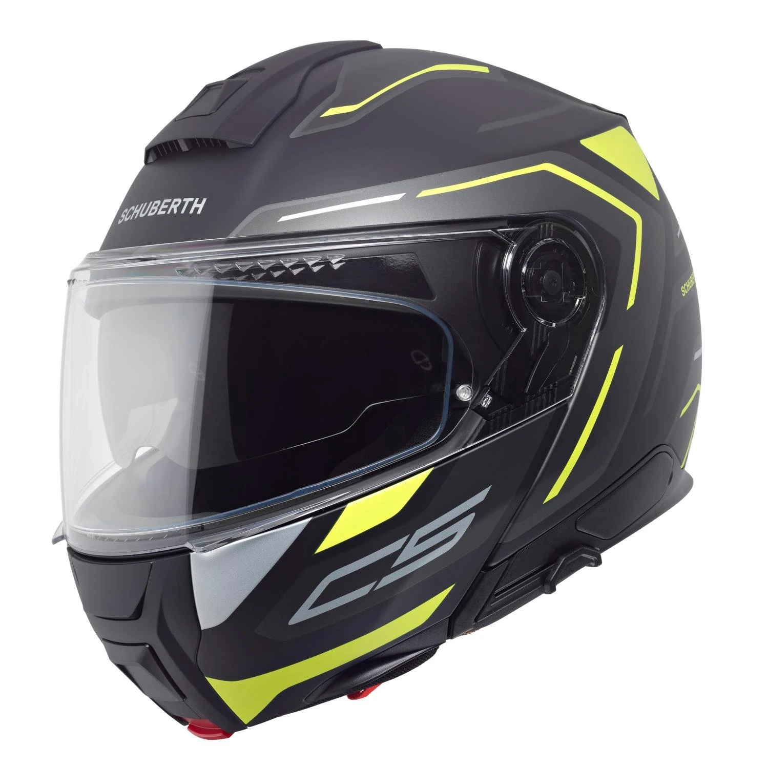 Schuberth C5 Omega Yellow Çene Açılır Motosiklet Kaskı + Pinlock