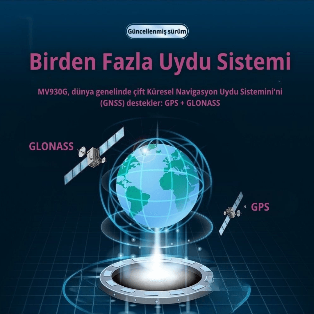 MICODUS MV930/G DAHİLİ MOTOR BLOKAJLI GPS UYDU TAKİP CİHAZI 12 AYLIK