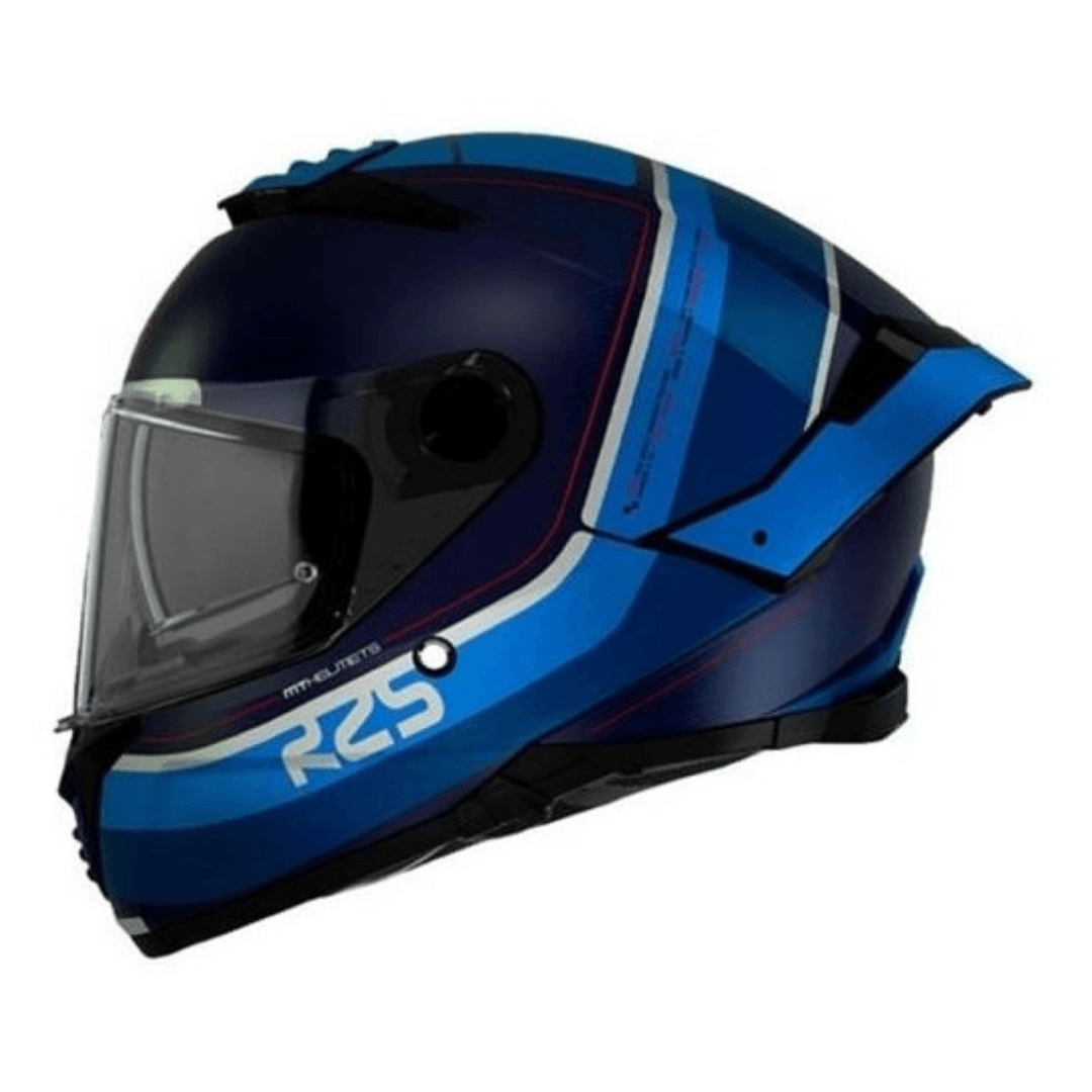 MT HELMETS THUNDER 4 SV R25 C7 MAT MAVİ FULLFACE MOTOSİKLET KASKI