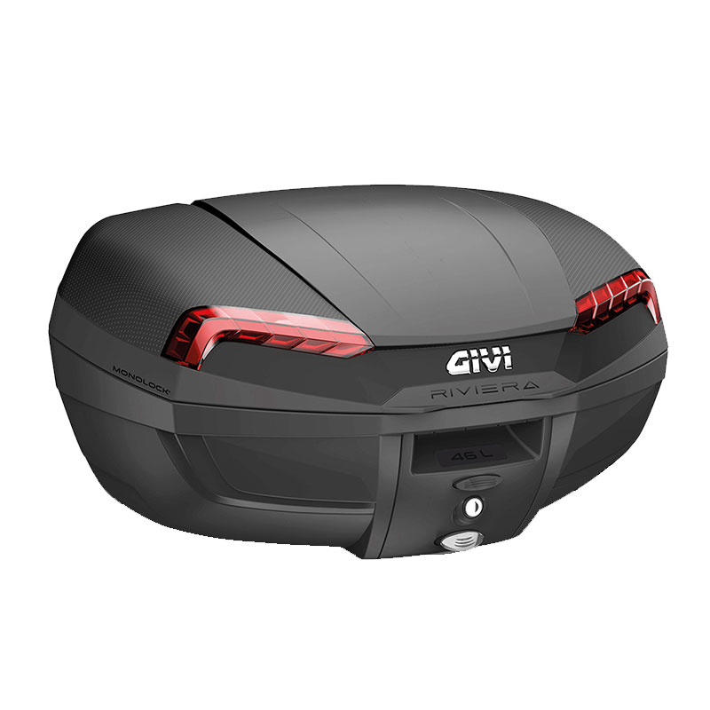 Givi E46N Riviera Siyah Motosiklet Topcase Arka Çanta