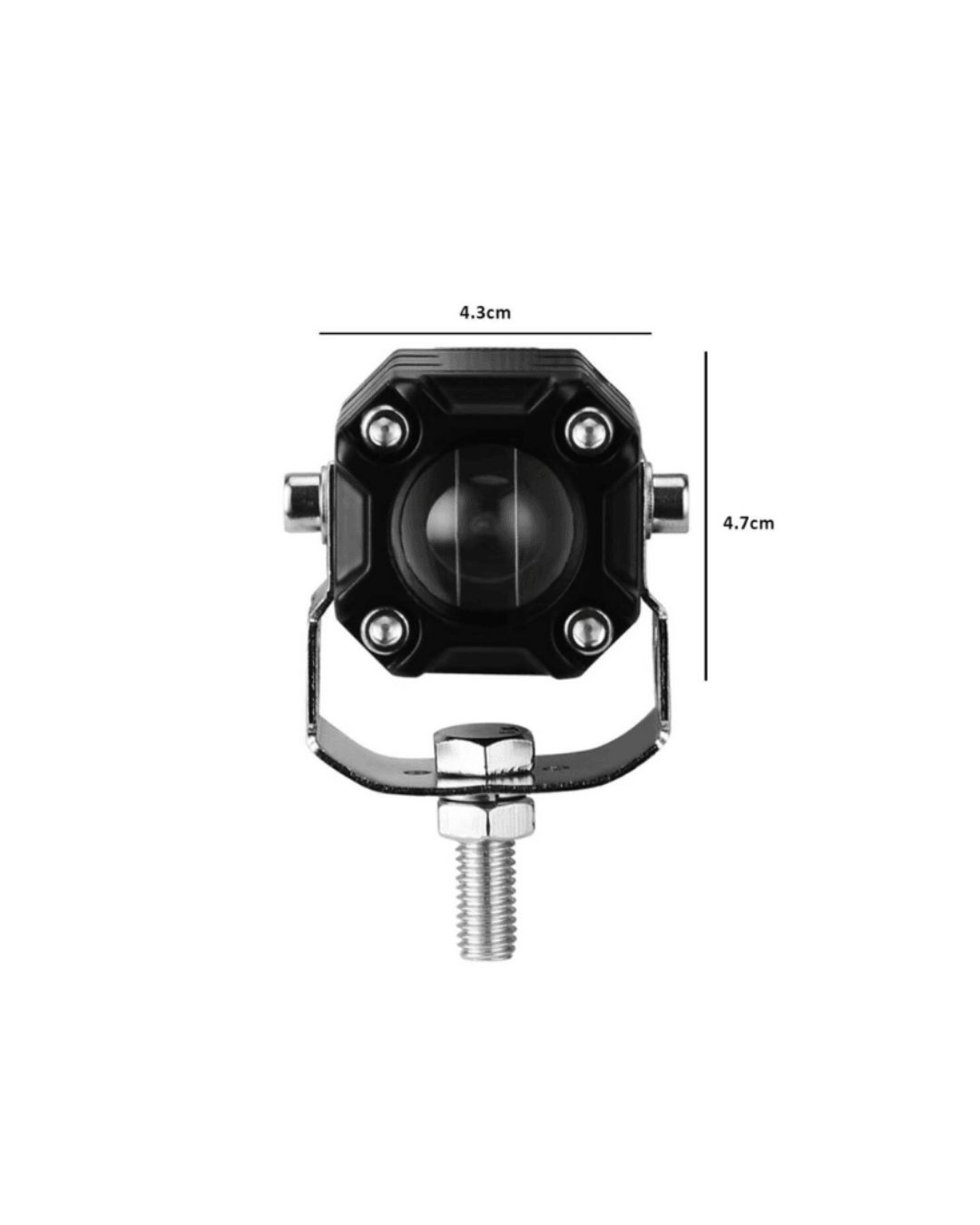 Knmaster Gleam 17W 2000 Lümen Motosiklet Led Sis Farı Takımı