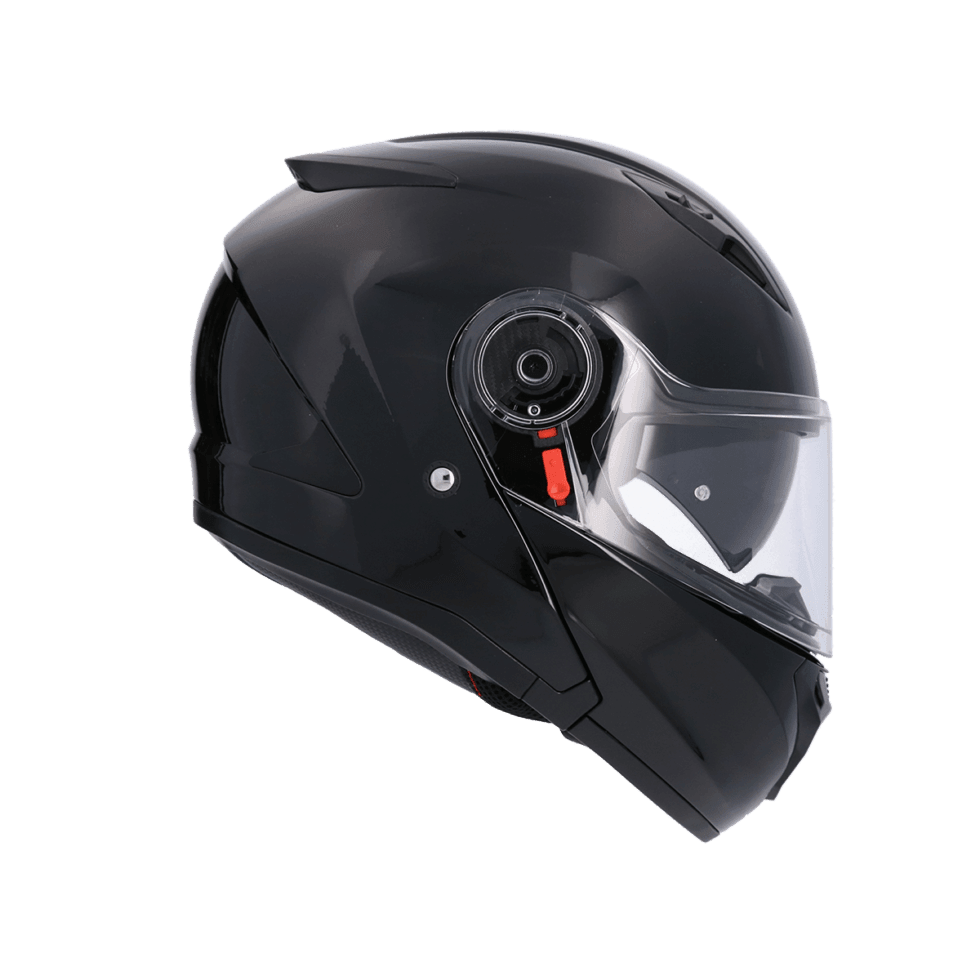 SHIRO SH-508SV TRITON SHINE BLACK ÇENE AÇILIR MOTOSİKLET KASKI