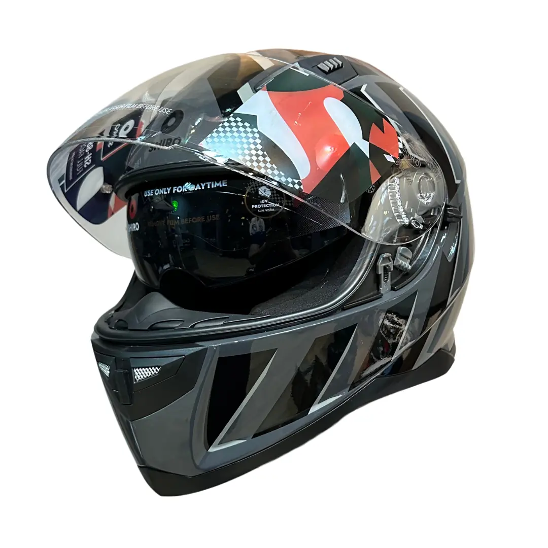 Shiro様 SHIRO WARRIOR RAZZE GRAPHIC SH-881 FULLFACE MOTOSİKLET KASKI