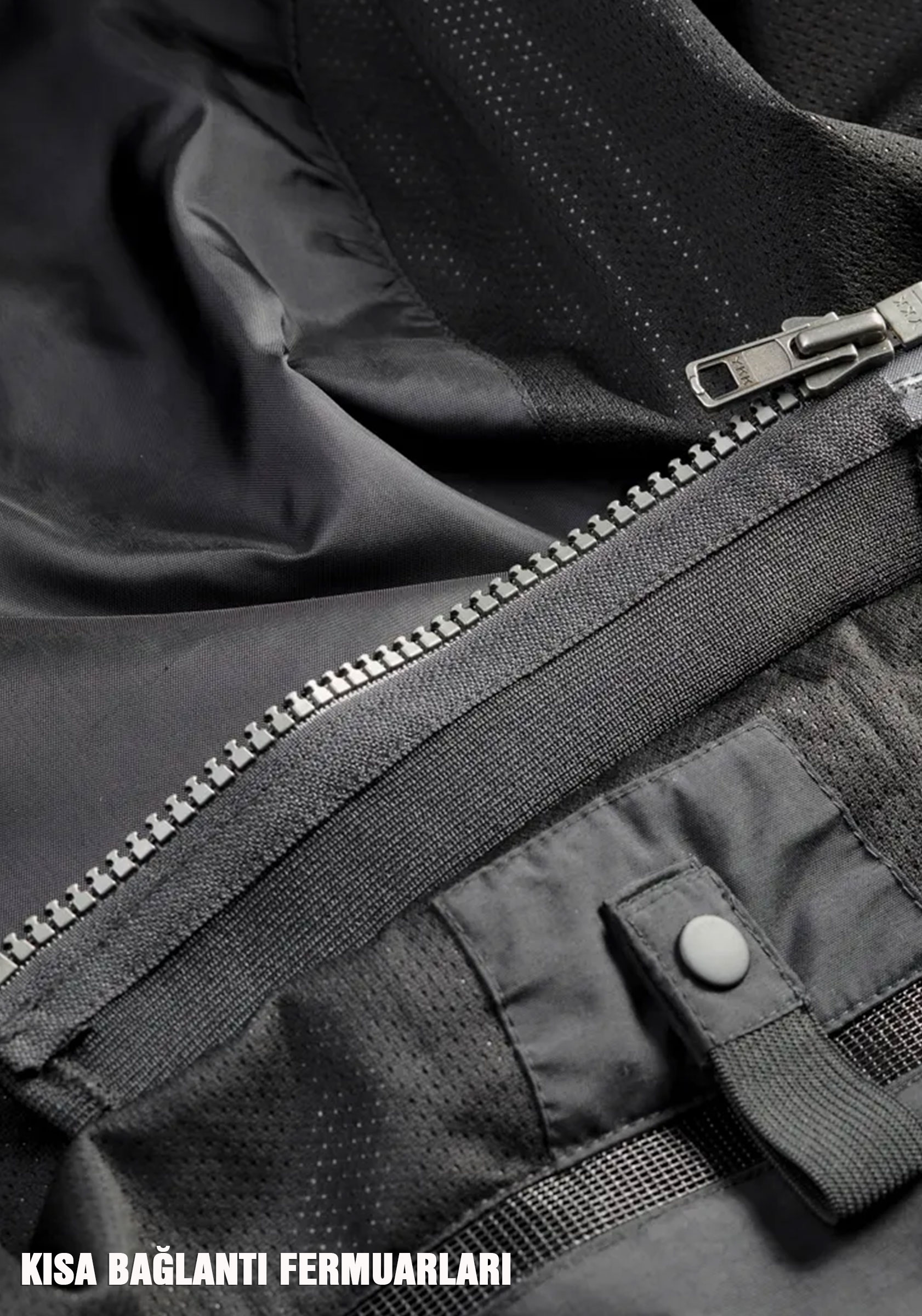 Revit Voltiac 3 H2O Gri/Siyah 4 Mevsim Motosiklet Montu