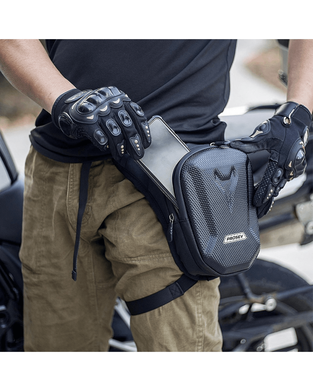 PROSEV JE-020 MOTOSİKLET BACAK ÇANTASI